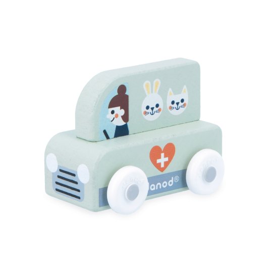 Pack tapis circuit & voitures Janod - Coffret jeu créatif enfant, Idée cadeau ludique