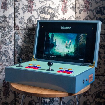 Borne arcade Marianna Maison Roshi - console portable rétro design