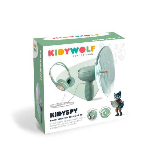 Jeu enfant espionnage Kidyspy - Amplificateur de son ludique - Jouet d'exploration enfant dès 3 ans