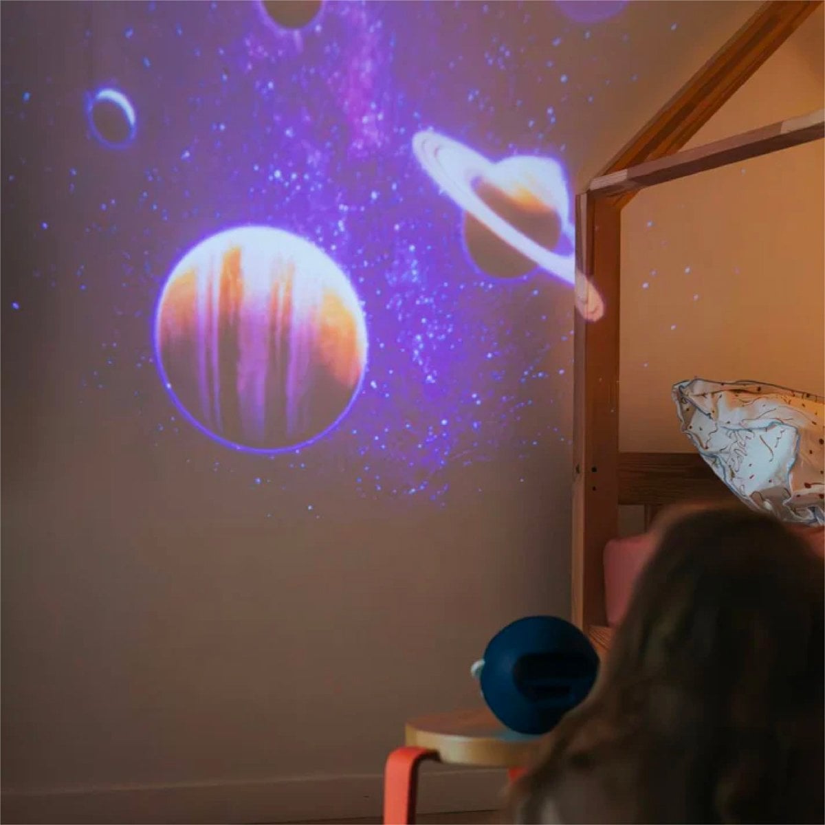 Projecteur ciel galaxie Kidystar – Veilleuse enfant apaisante & immersive - Idée cadeau chambre d'enfant - Kidywolf (Kidywolf) - Image 4