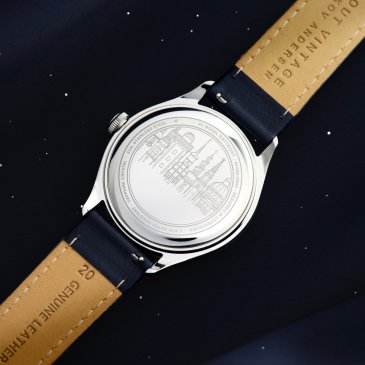 Montre homme About Vintage modèle 1968 Blue Sunray (image 2)