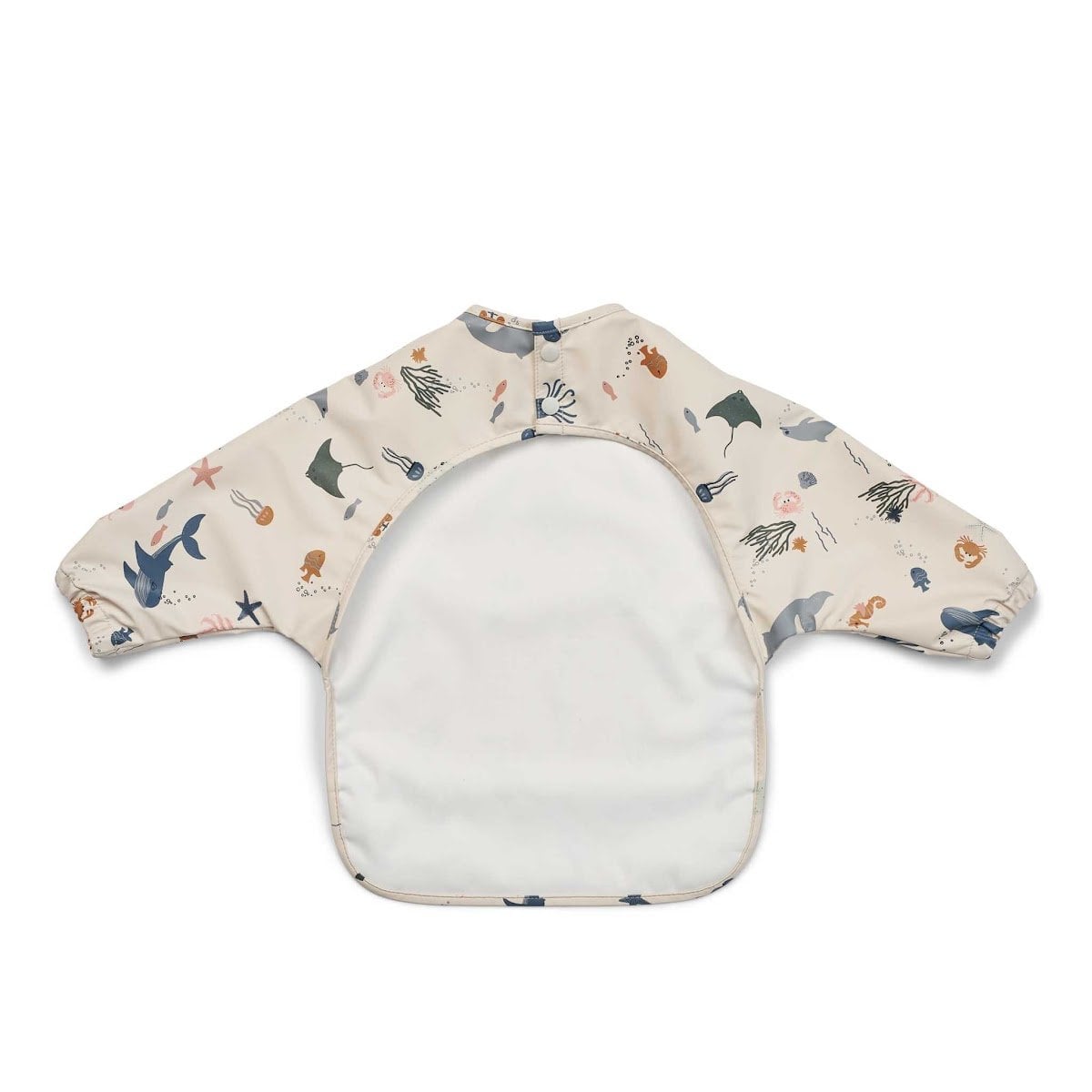 Bavoir manches longues Merle Liewood - Protection repas bébé - Sea creature / Sandy - Polyester Recyclé - Sea creature / Sandy - Polyester Recyclé (Liewood) - Image 3