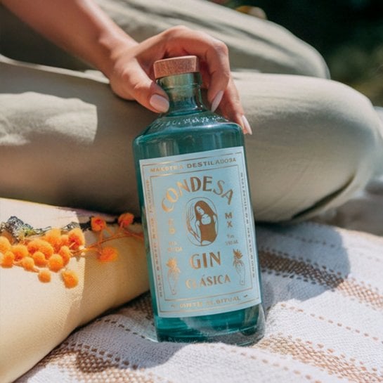 Gin Condesa Clásica Mexicain Extra Dry 43% bouteille gin premium
