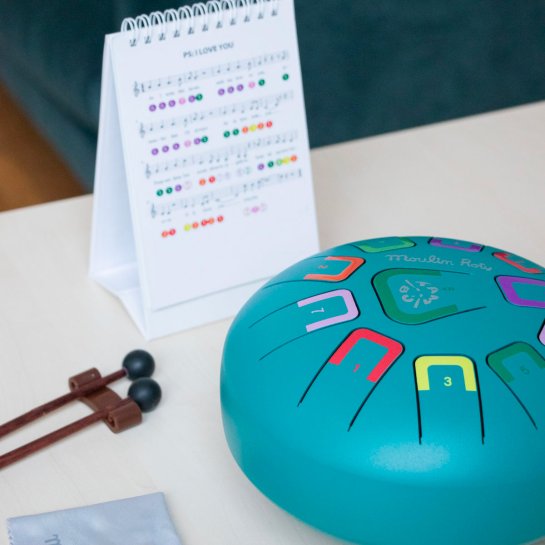 Tambour à Languettes Moulin Roty - Instrument Zen Enfant | Percussions, Coordination & Apprentissage