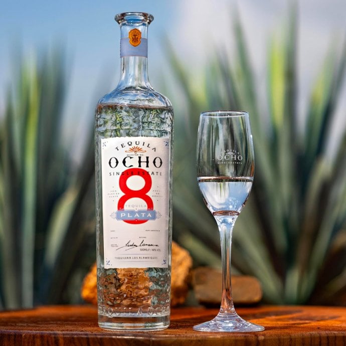 Tequila Ocho Blanco millésimée 2024 - spiritueux mexicain haut de gamme