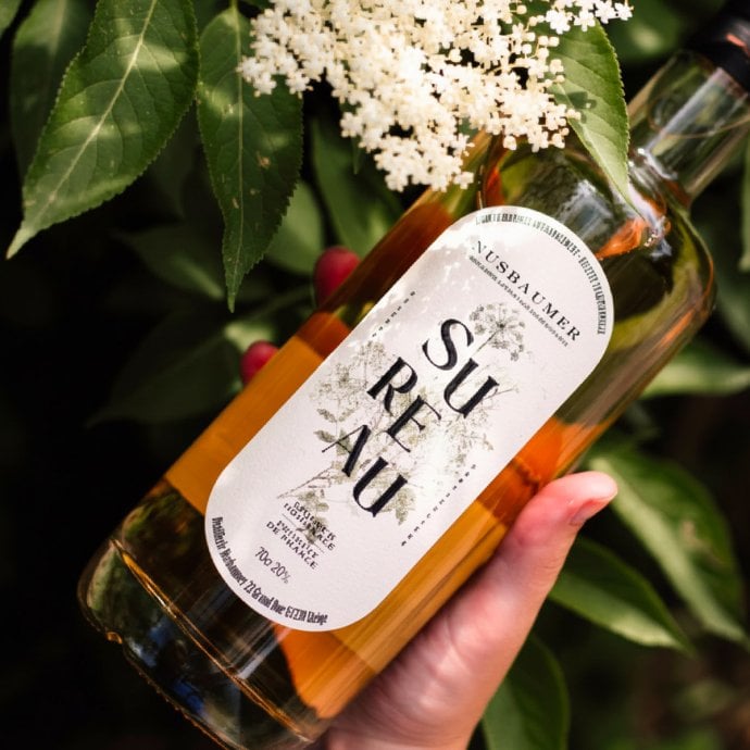 Liqueur de sureau artisanale parfaite pour cocktails et spritz