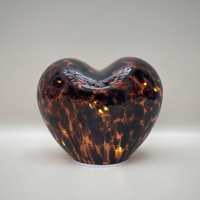 Lampe cadeau original cœur léopard Opjet Paris décoration lumineuse