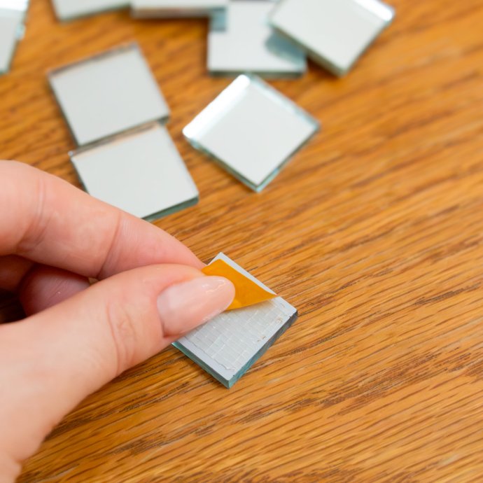 Kit DIY mosaïque cœur miroir – idée cadeau saint valentin original