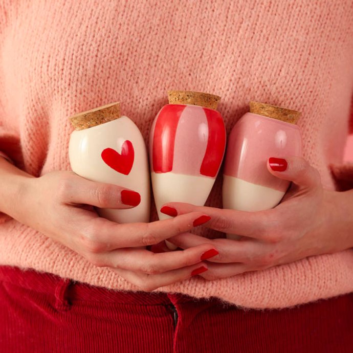 Set de 3 minis olla Edition Love - Idée cadeau couple