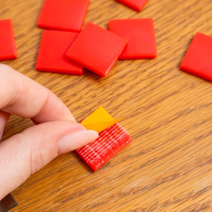 Kit DIY mosaïque cœur rouge – idée cadeau créatif original