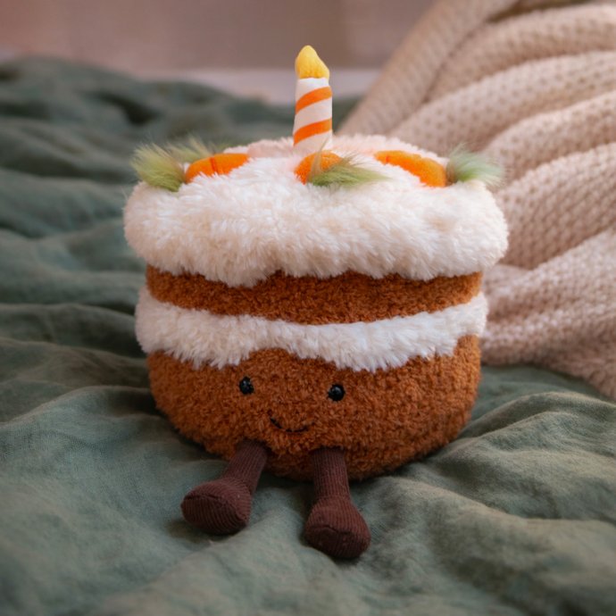 Peluche gateau à la carotte amuseable Jellycat
