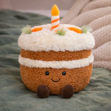 Peluche gateau à la carotte amuseable Jellycat