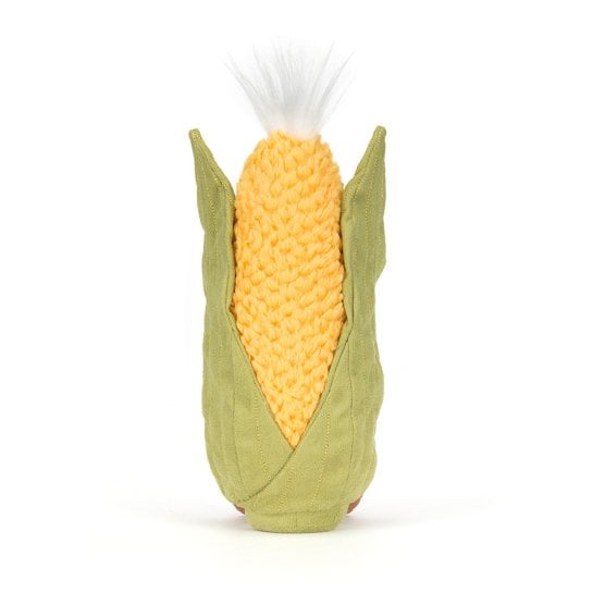 Jellycat Amuseables Sweetcorn - Peluche épi de maïs fun - Douce et amusante