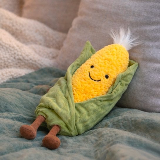 Jellycat Amuseables Sweetcorn - idée cadeau original épicerie peluche