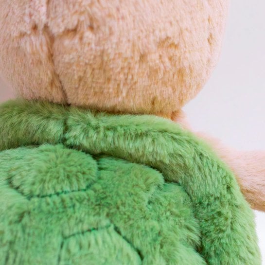 Peluche Jellycat Thimble Turtle - tortue douce et miniature