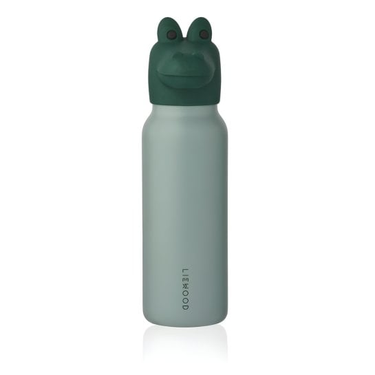Gourde isotherme enfant 350 ml avec paille - Design animaux ludiques - Liewood