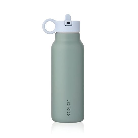 Gourde isotherme enfant 350 ml avec paille - Design animaux ludiques - Liewood