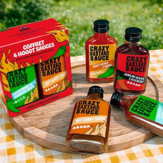 Exclusivité Hot Ones Crazy Bastard x Les Raffineurs