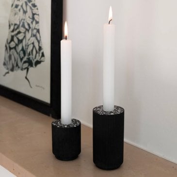 Bougeoir en coquillages recyclés Malàkio fait main France (image 2)