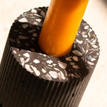 Bougeoir en coquillages recyclés Malàkio fait main France Image 44563