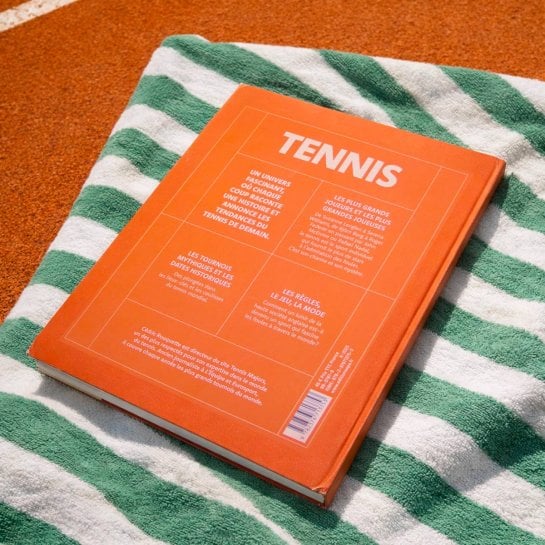 Livre tennis illustré - Beau livre sport Hachette EPA, histoire et légendes du tennis - Idée cadeau pour sportif