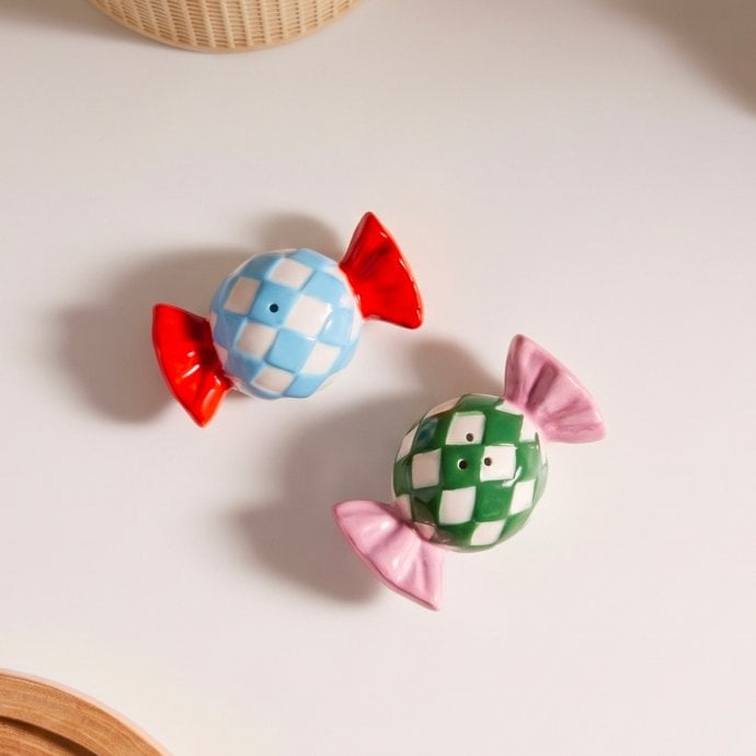 set sel poivre candy check deco table moderne