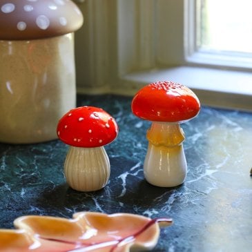 saliere poivriere champignon &Klevering duo porcelaine (image 2)