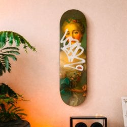 Skateboard décoratif Tag