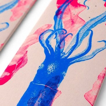 Skateboard décoratif Calamar (image 2)