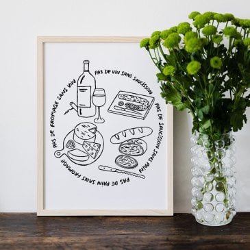 Affiches illustrées apéro (image 2)