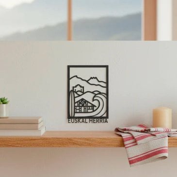 Tableau bois artisanal France - décoration murale - idée cadeau déco Image 44865