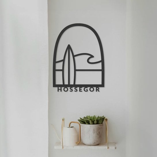 Tableau décoratif en bois Hossegor