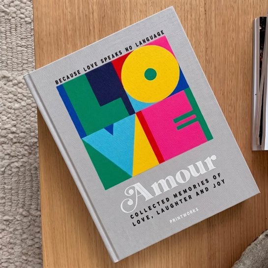 Album photo amour - album souvenir couple à remplir