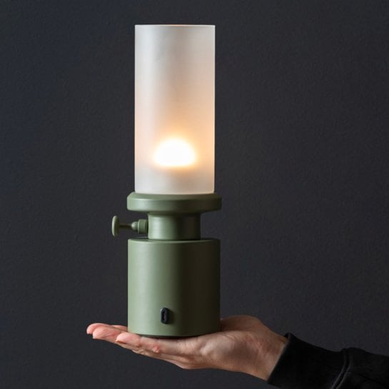 Lampe de table LED portable Leitmotiv Camp - Lampe design sans fil - Lampe intérieur et extérieur