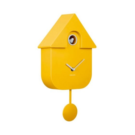 Horloge murale à coucou design Karlsson - Pendule moderne originale - Décoration intérieure originale