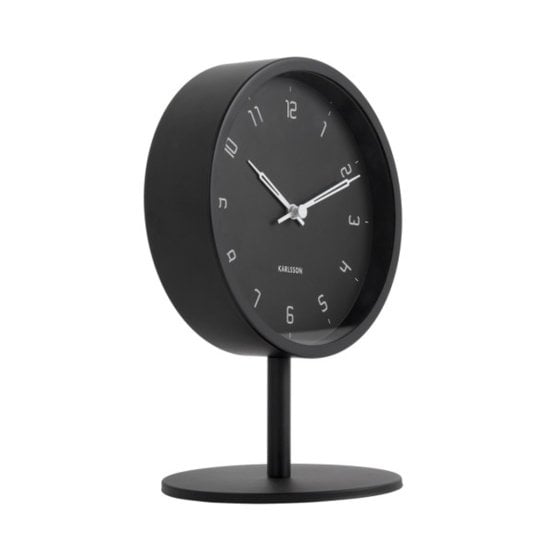 Horloge de table design moderne - Réveil silencieux décoratif - Idée déco intérieure moderne