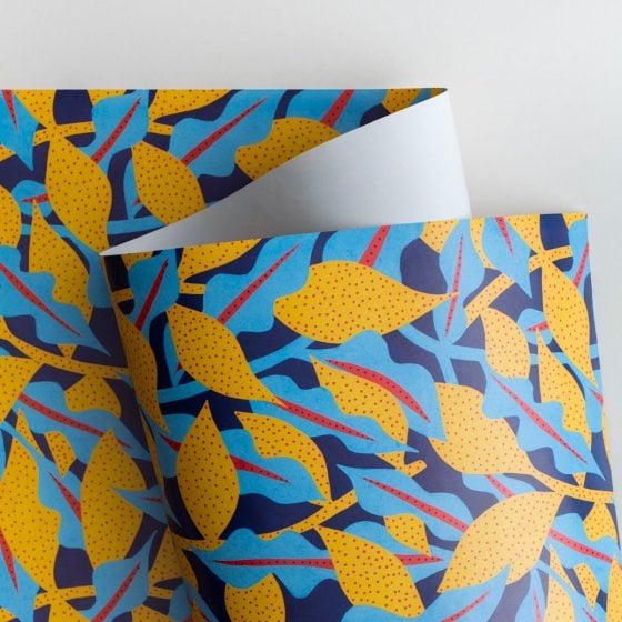 Rouleau papier cadeau - Citronnade ombragée