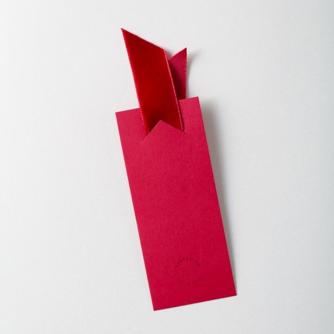 Étiquettes Cadeaux Rouges - Étiquettes cadeau élégantes pour paquets cadeaux et fêtes