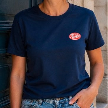 T-shirt La Madre écusson - Navy