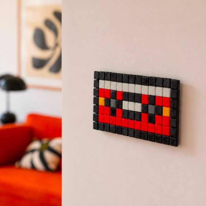 Kit DIY mosaïque cassette - Coffret créatif - Idée cadeau DIY originale et activité manuelle