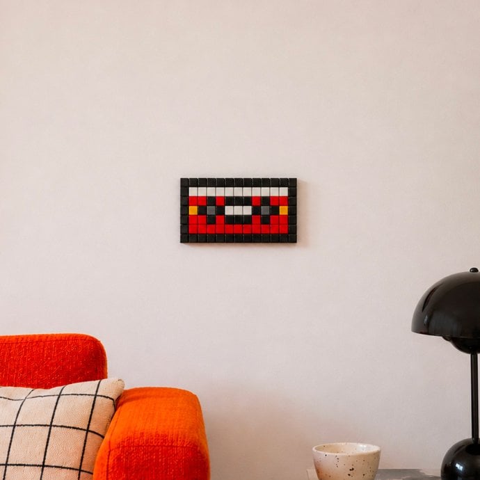 Kit DIY mosaïque cassette - Coffret créatif - Idée cadeau DIY originale et activité manuelle