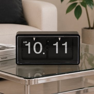 Horloge rétro silencieuse design (image 2)