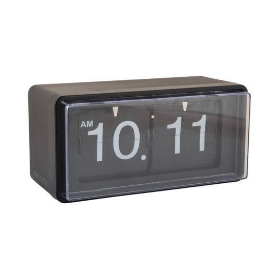 Horloge flip rétro Karlsson Boxed Flip - Horloge murale et de table design vintage silencieuse