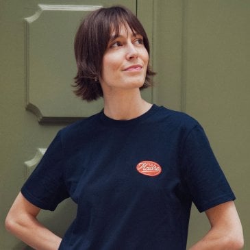 T-shirt La Madre écusson - Navy (image 2)