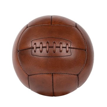 Ballon de foot en cuir vintage Image 45119