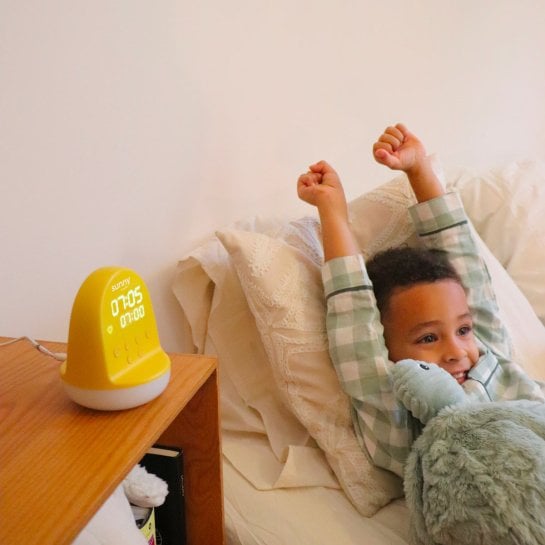 Réveil enfant Sunny - Réveil enfant lumineux et apaisant - Équipement pour la nuit et la chambre