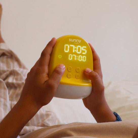 Réveil enfant Sunny - Réveil enfant lumineux et apaisant - Équipement pour la nuit et la chambre