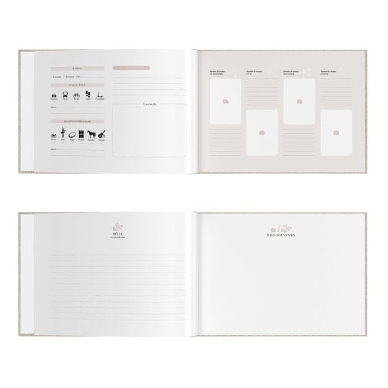 Livre Souvenirs d'école - Photos de classe, dessins et petits mots - Idée cadeau original enfant