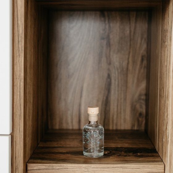 Plantes immergées en bouteille - Herbarium décoratifs fait en France - Idée cadeau femme