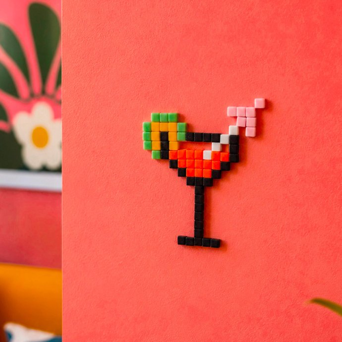 Kit DIY mosaïque cocktail - Sélection Les Raffineurs